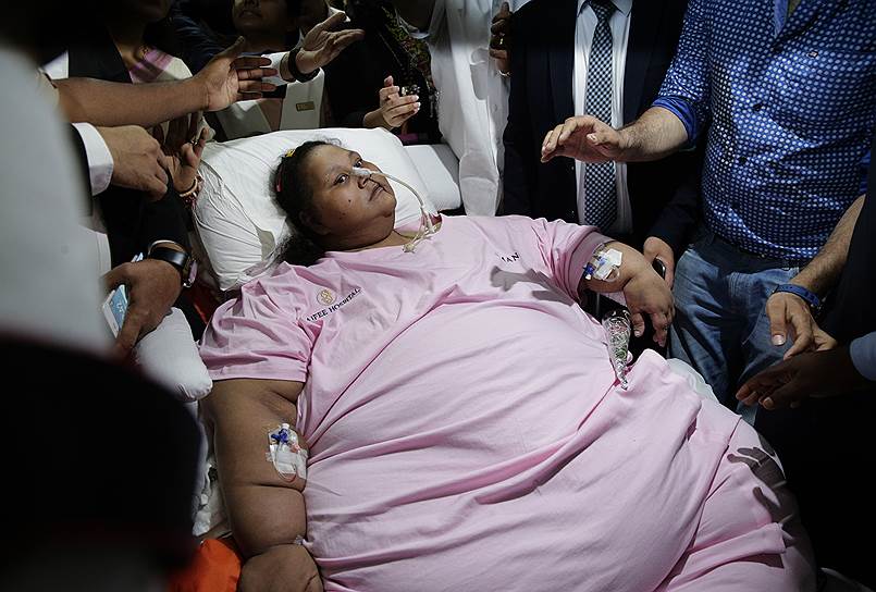 В ОАЭ скончалась самая тяжелая женщина